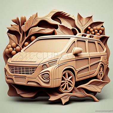 3D model Hyundai Entourage (STL)